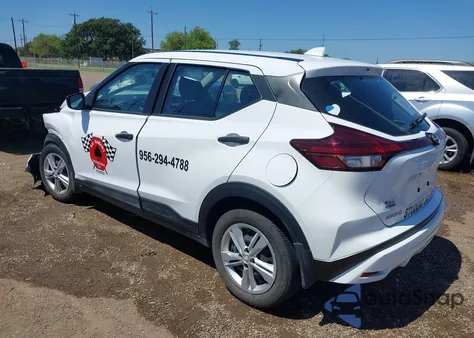 2024 Nissan Kicks S z USA, uszkodzony, nr VIN 3N1CP5BV3RL576540